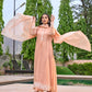 Coral Charm Chanderi Suit Set