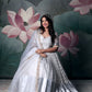 TRIVENI ORGANZA ANARKALI DRESS BK633N