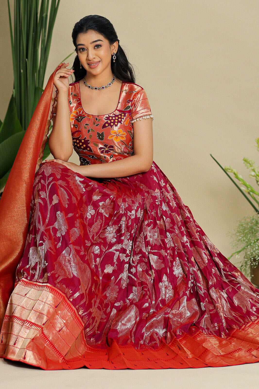 Vihangi Pethani Zari Dress PC837N