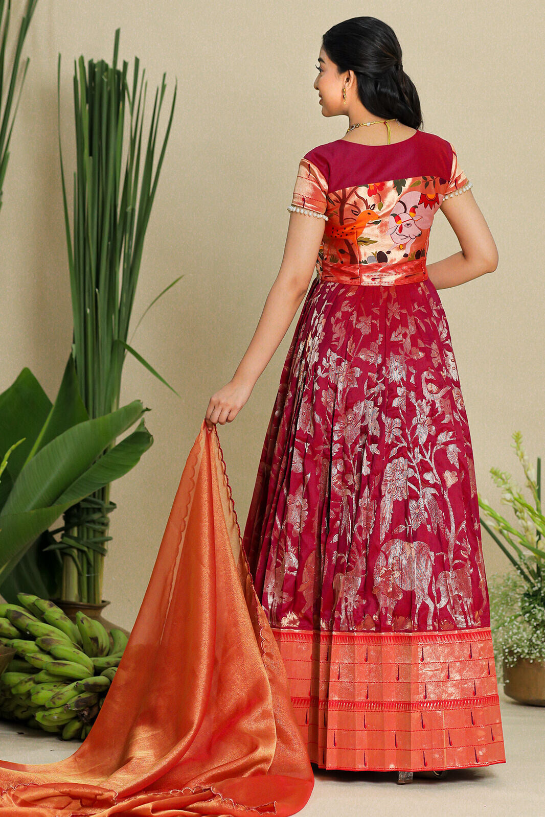 Vihangi Pethani Zari Dress PC837N