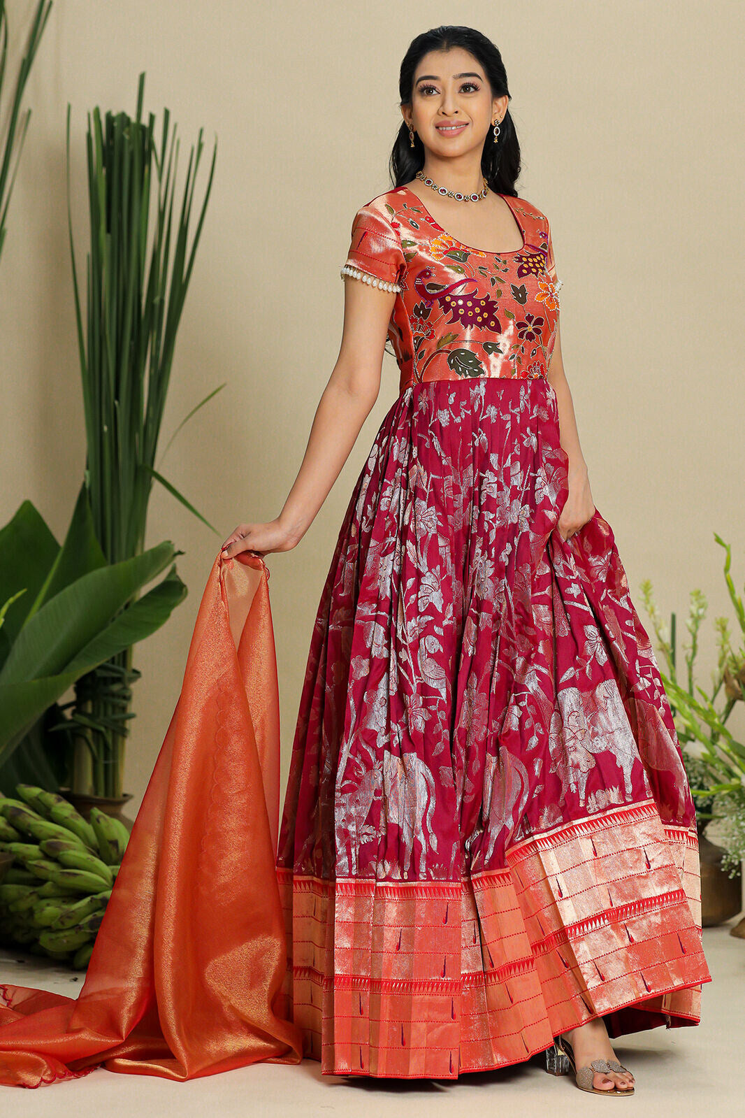 Vihangi Pethani Zari Dress PC837N