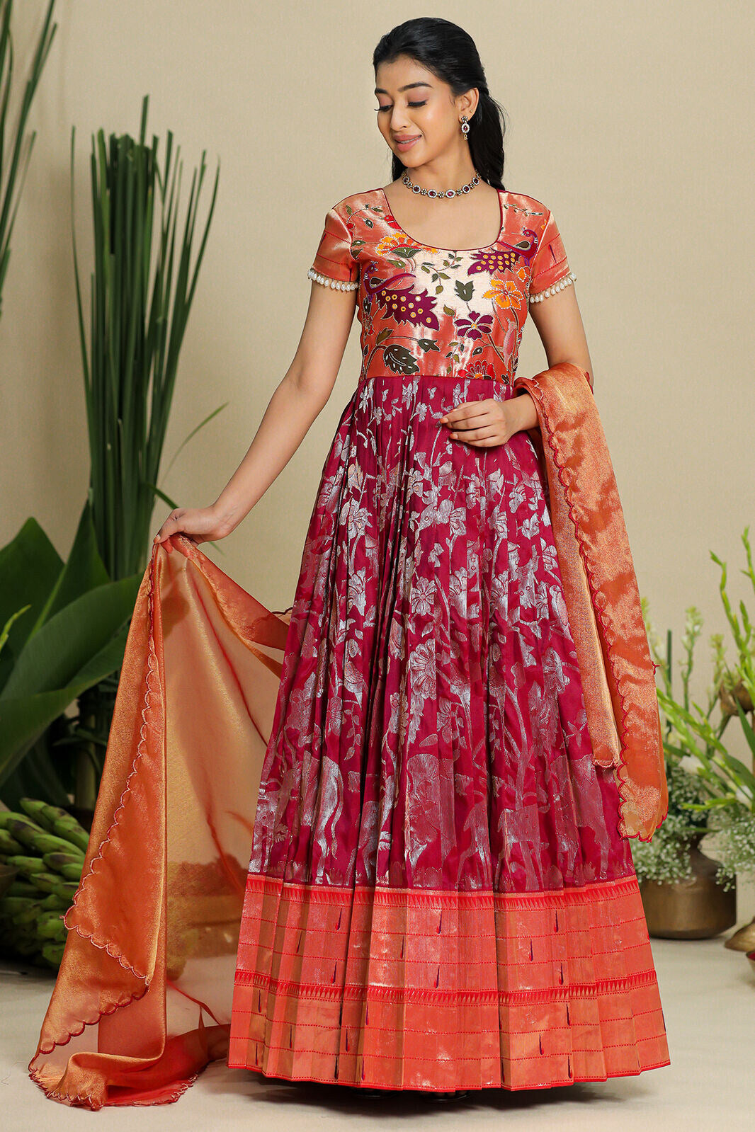 Vihangi Pethani Zari Dress PC837N