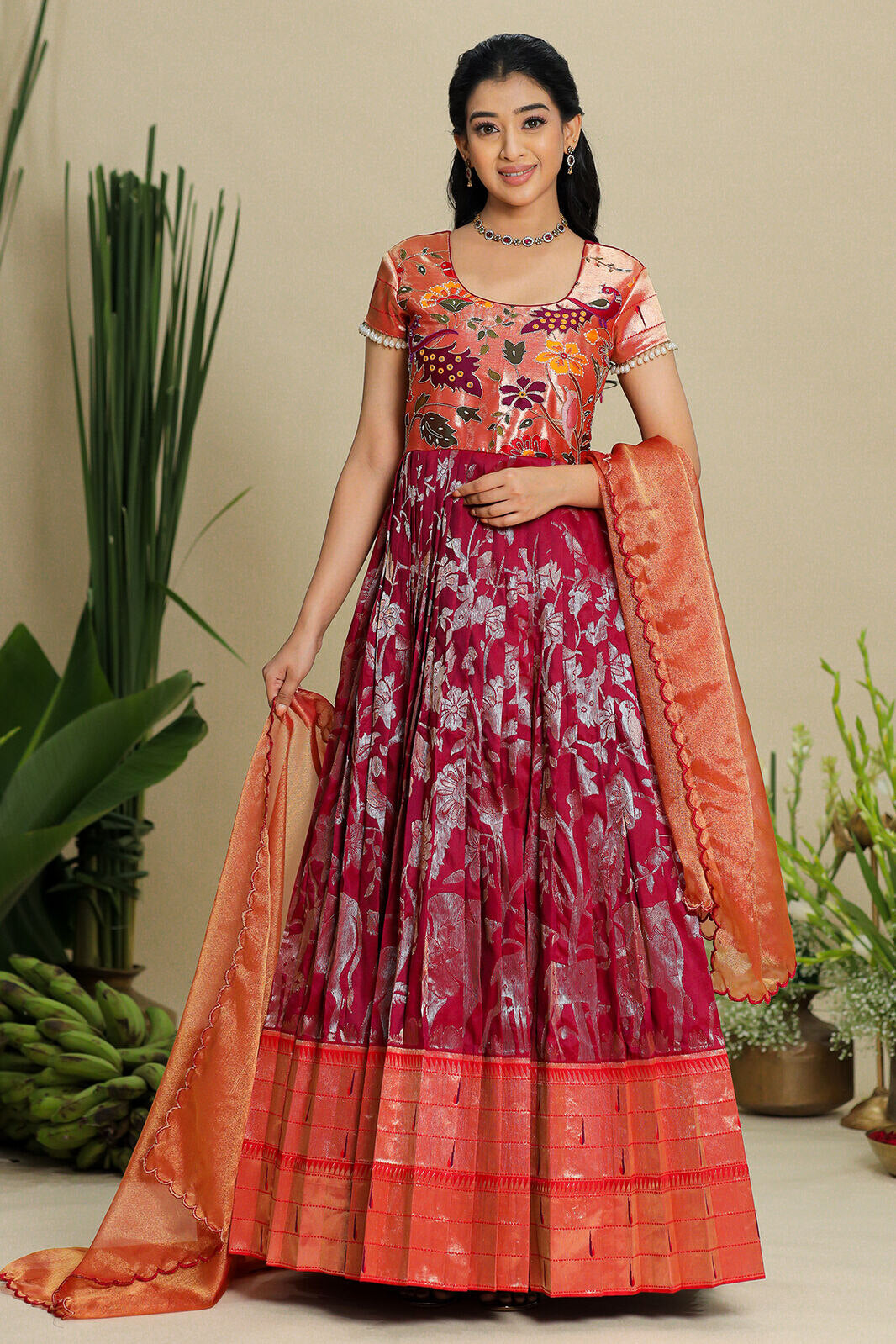 Vihangi Pethani Zari Dress PC837N