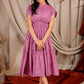 Zoya Summer Midi Dress in Lilac PC824