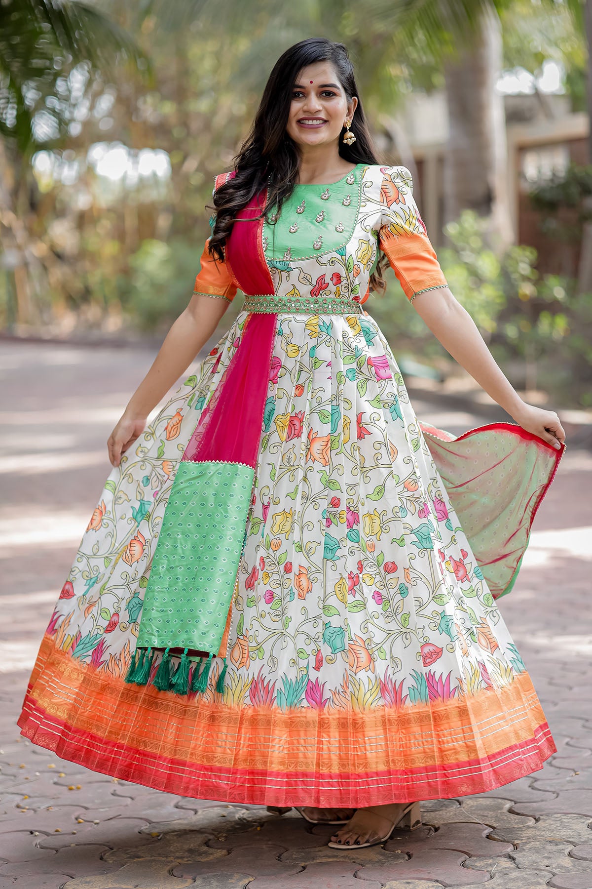 Pushti dress Bk452n