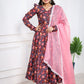 Pashmina dress Bk567n
