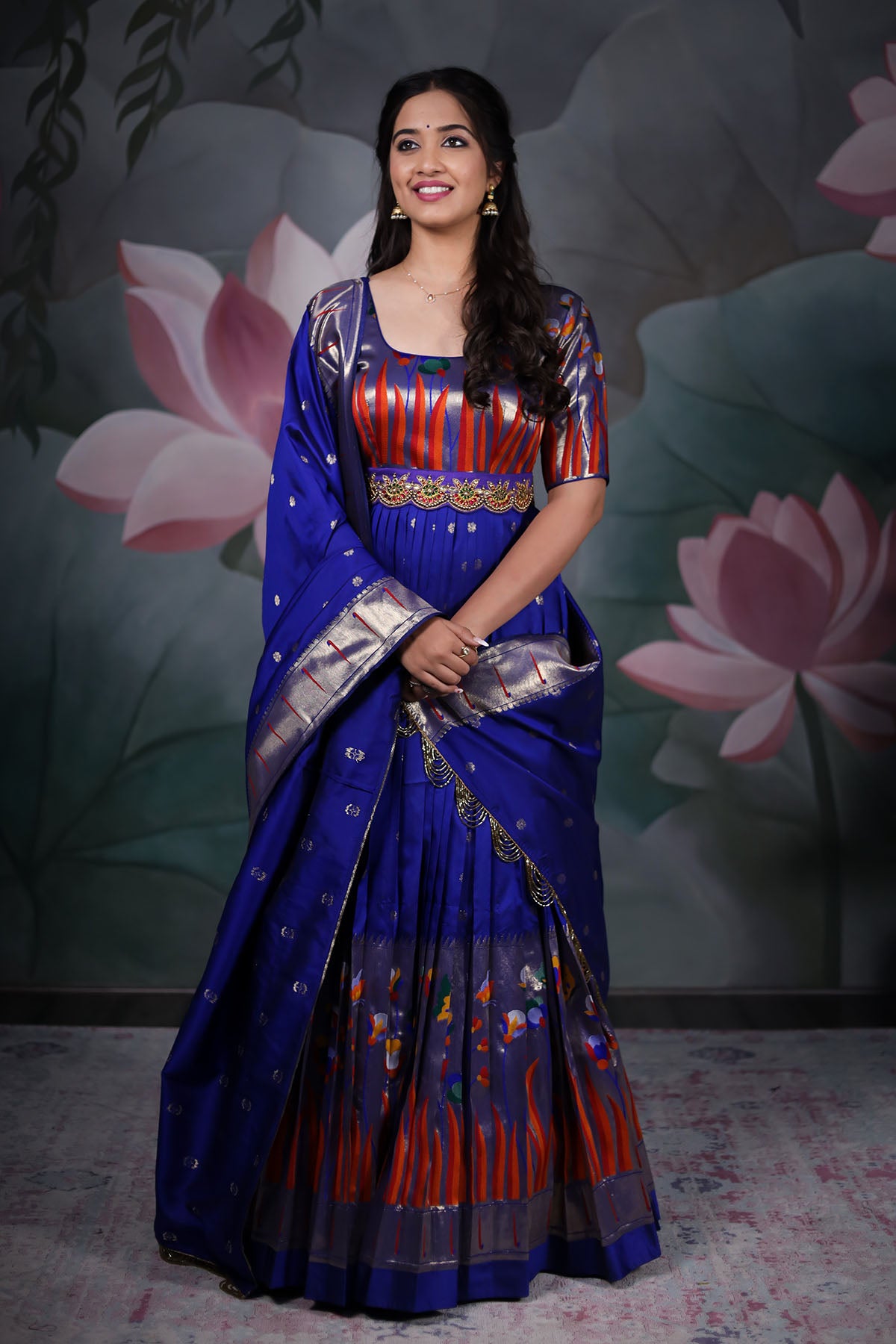 Paithani 2025 anarkali dress