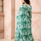 Butterfly pea dress Bk555n