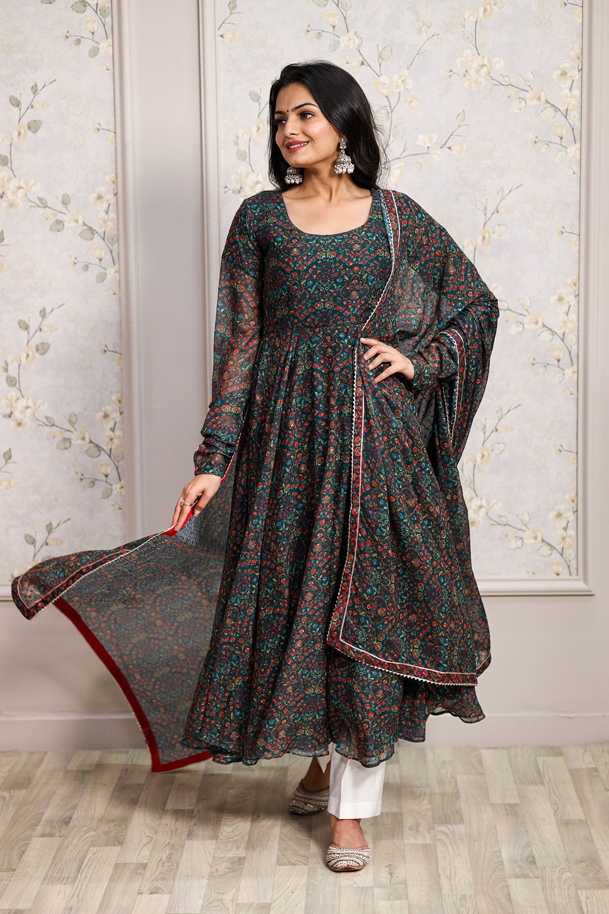 Gulkhera dress Bk549n