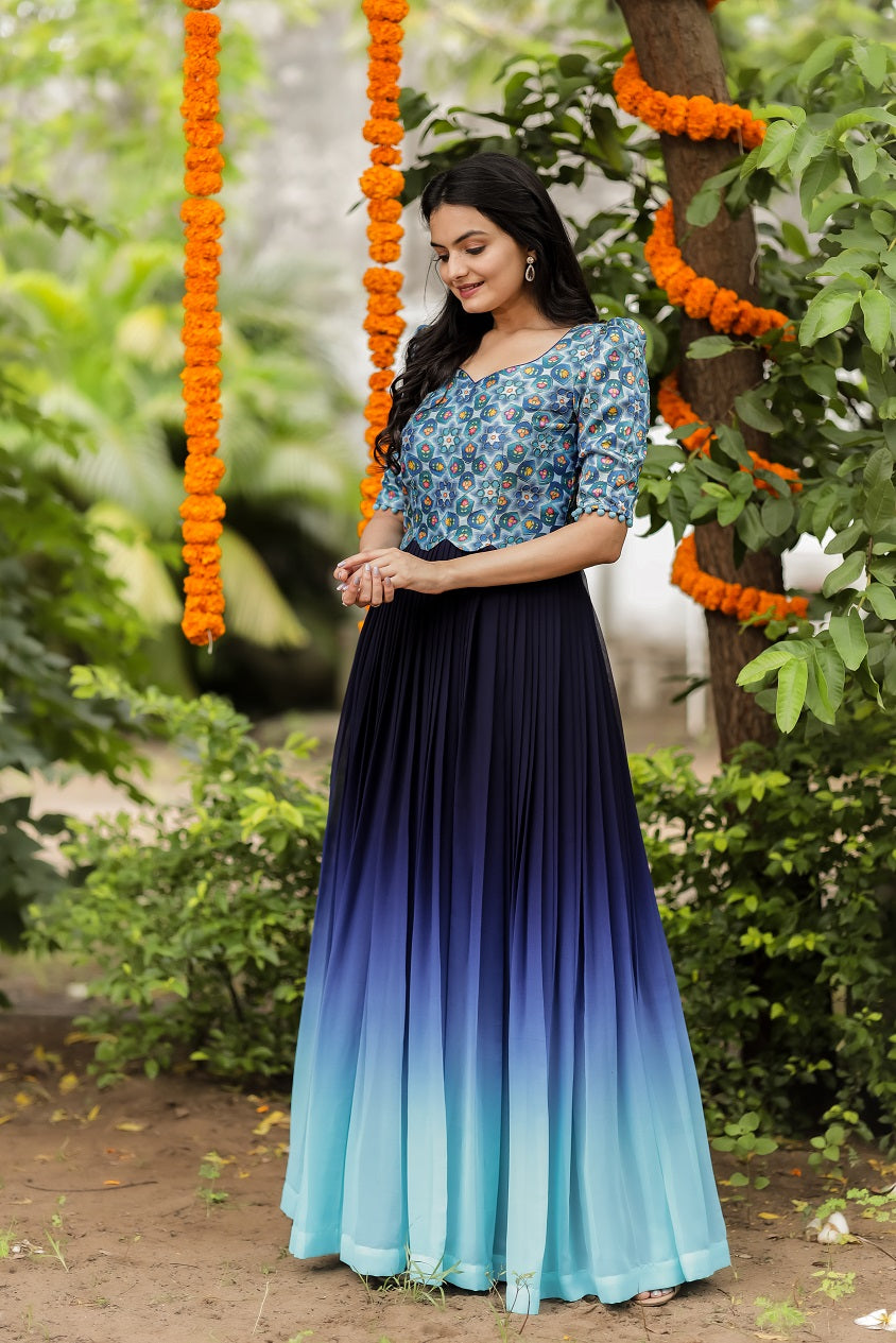 Albeli long dress Bk485n