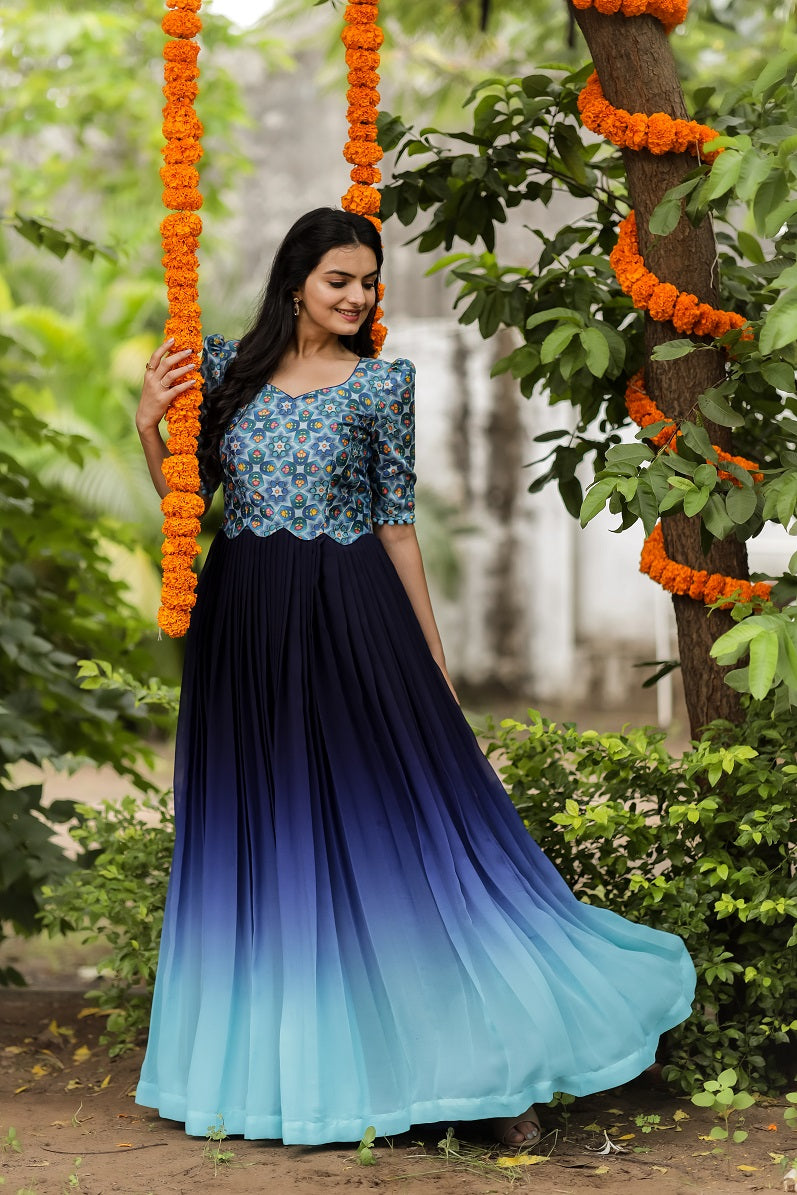 Albeli long dress Bk485n