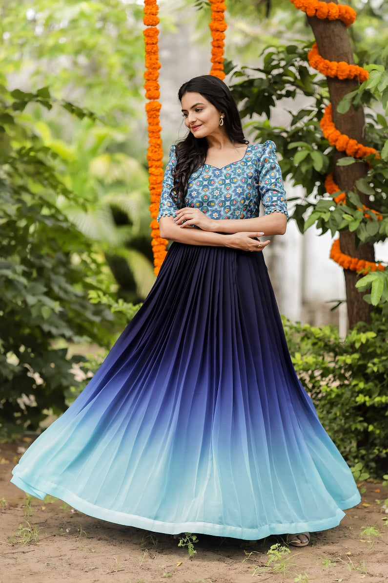 Albeli long dress Bk485n