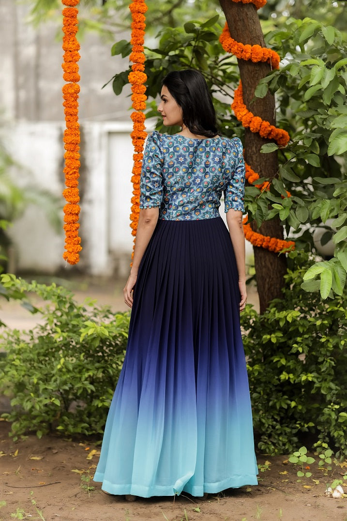 Albeli long dress Bk485n